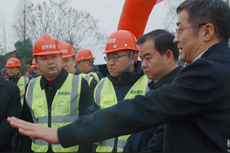 延溪危桥拆建工程举行开工仪式